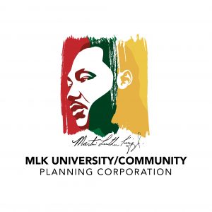 Logo for the MLK Planning Corporation