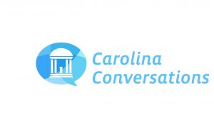 Carolina Conversations logo w/image of the well